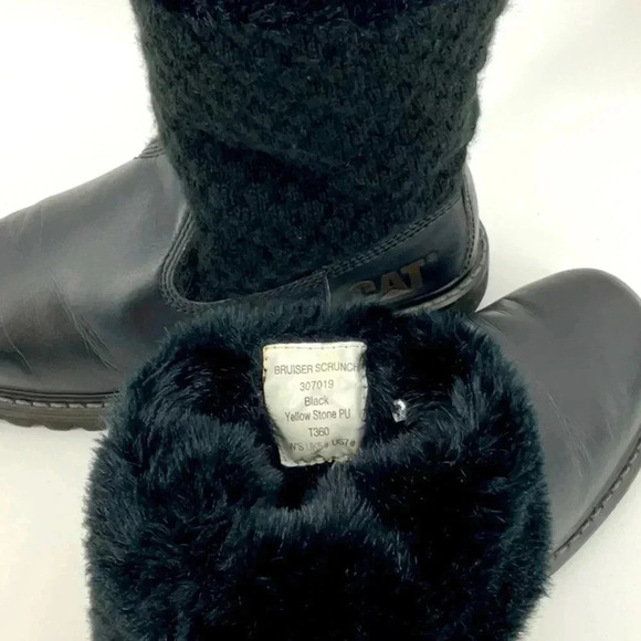 CAT LEATHER / TEXTIL MATERIAL BOOTS - Picture 5 of 5